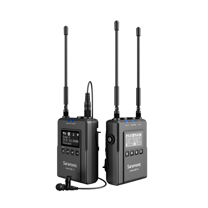 میکروفون بی سیم یقه ای سارامونیک Saramonic UwMic9S Kit1 — تصویر ۳