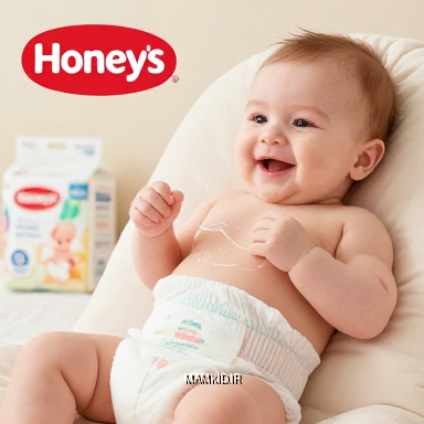 پوشک برند Honeys سایز ۳ بسته ۱۴ عددی — تصویر ۳