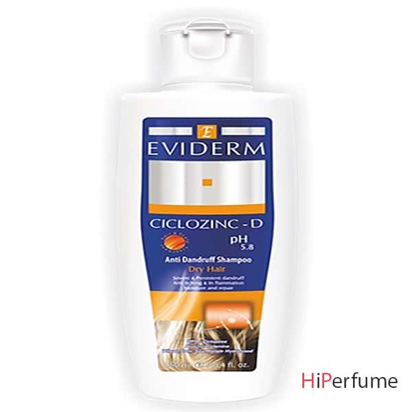 شامپو ضد شوره سیکلوزینک-دی اویدرم |Eviderm Ciclozinc-D — تصویر ۲