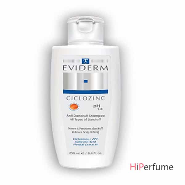 شامپو ضد شوره سیکلوزینک اویدرم |Eviderm Ciclozinc — تصویر ۲