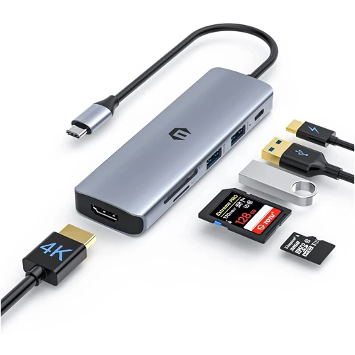 هاب 6 پورت USB-C مدل TOTU HB033