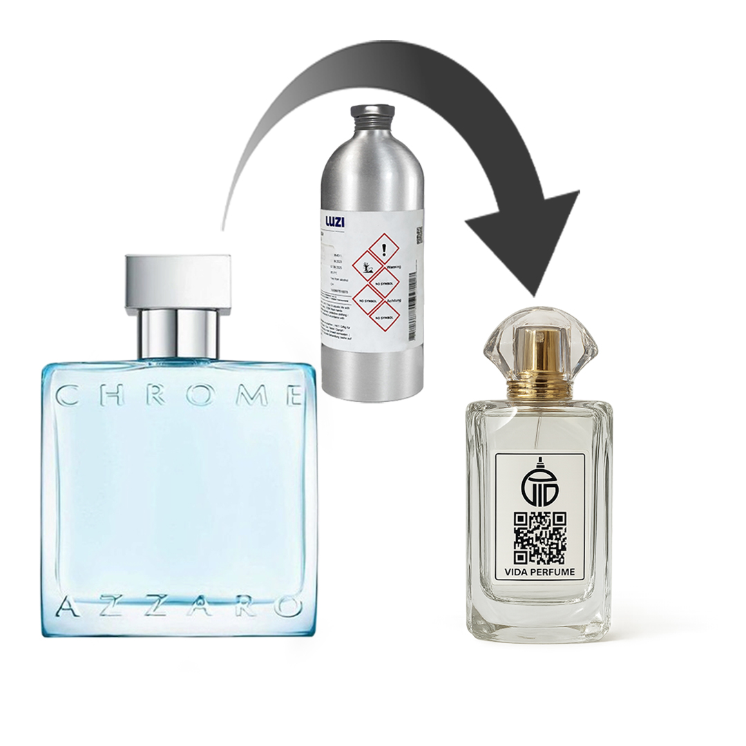 دکانت عطر آزارو کروم (ازارا کروم)- برند لوزی — تصویر ۵