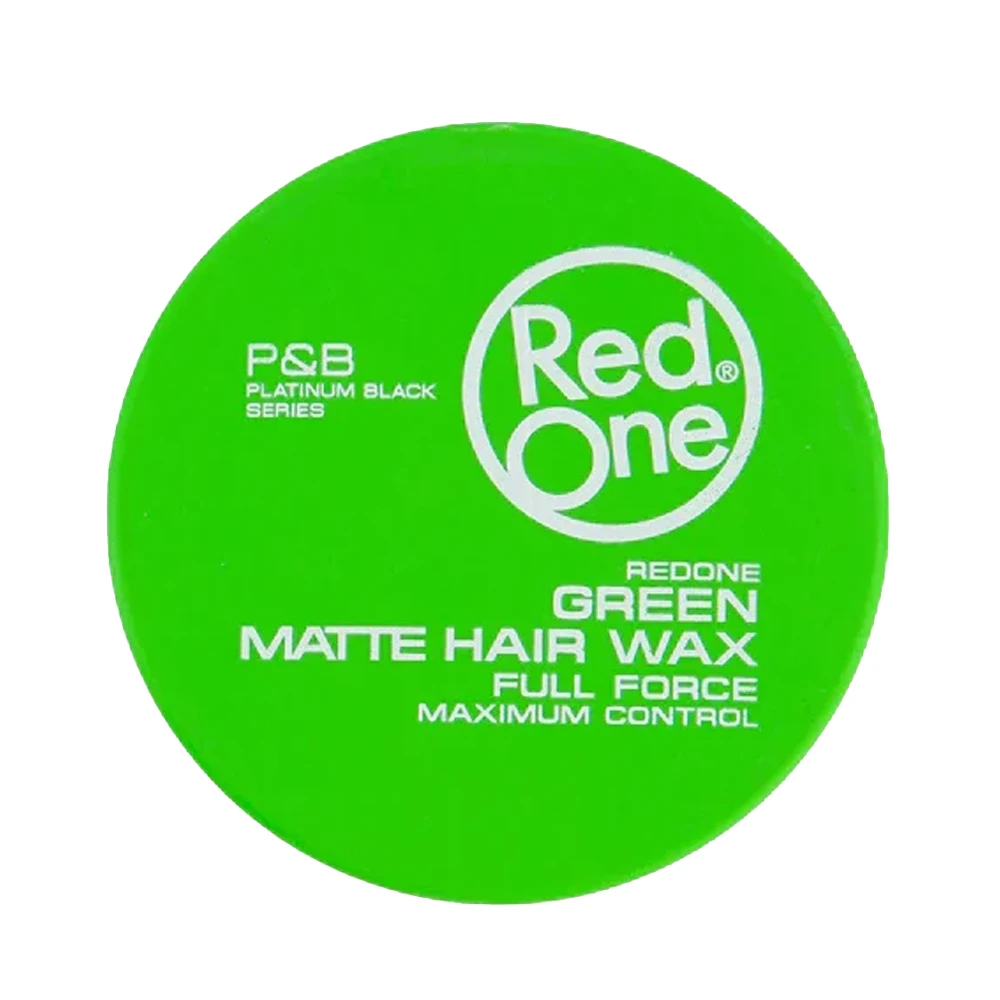 واکس مو مات رنگ سبز ردوان Red One مدل Green حجم 150 میل — تصویر ۵