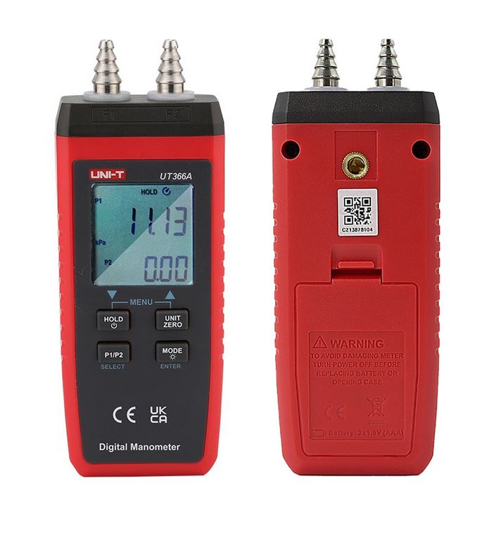 فشارسنج یونیتی UNI-T UT366A — تصویر ۴
