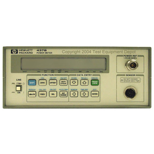 پاورمتر کی سایت (Power Meter 437B KEYSIGHT (HP