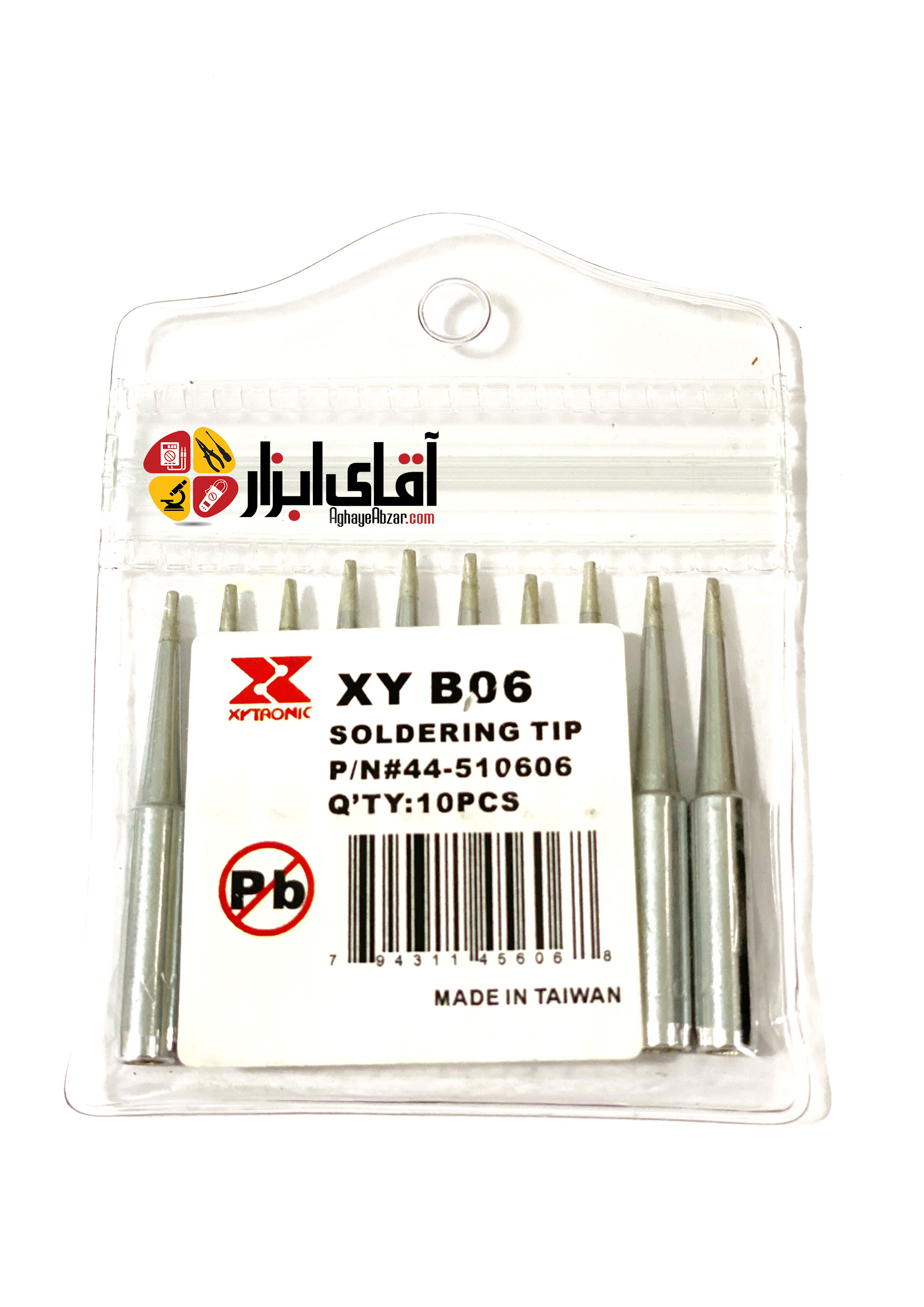 نوک هویه سرتخت بلند زایترونیک XYTRONIC XY-B06 — تصویر ۴
