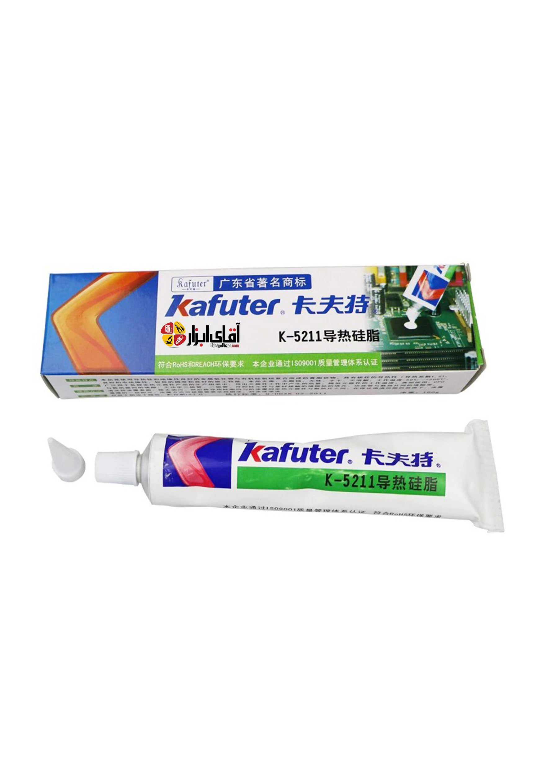 خمیر سیلیکون کافوتر Kafuter K-5211 — تصویر ۲