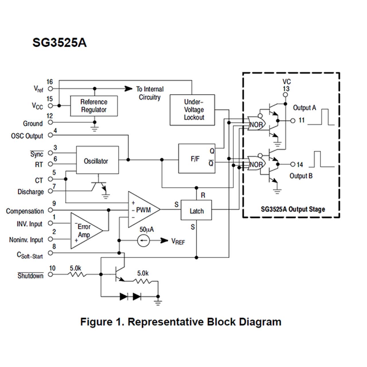 آی سی کنترلر Onsemi PWM Controller IC SG3525A — تصویر ۵