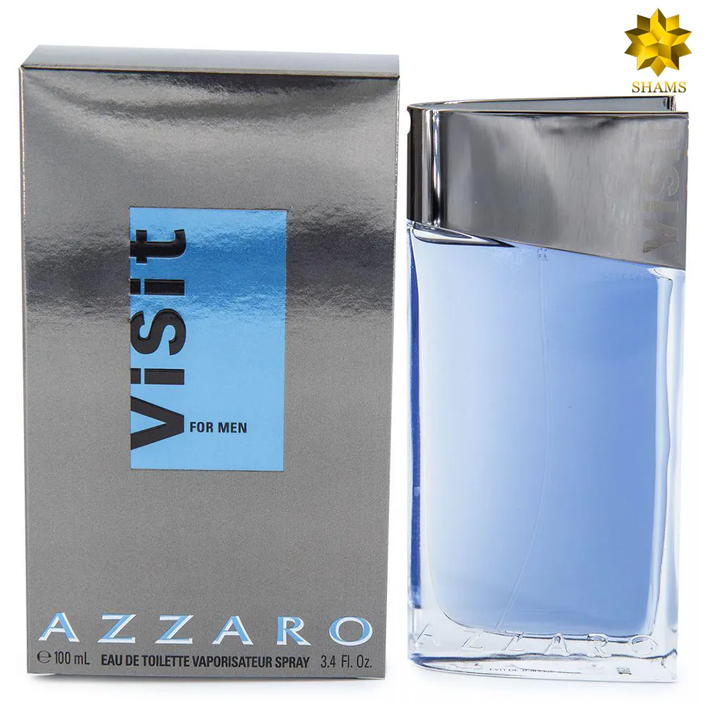 Azzaro Visit For Men Edt 100ml — تصویر ۳