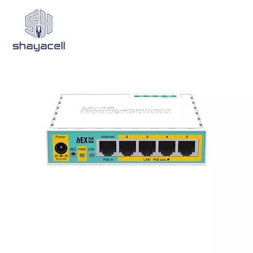 روتر میکروتیک مدل RB750UPr2 hEX PoE lite