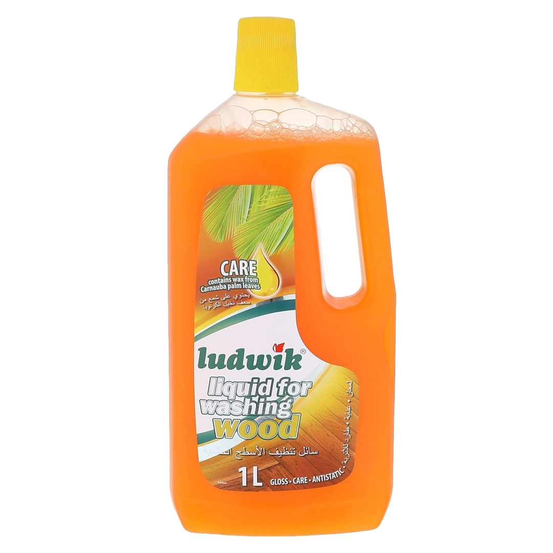 محلول پارکت شوی لودویک Ludwik با رایحه موم نخل کارنوبا حجم 1000 میل - پاکینو
