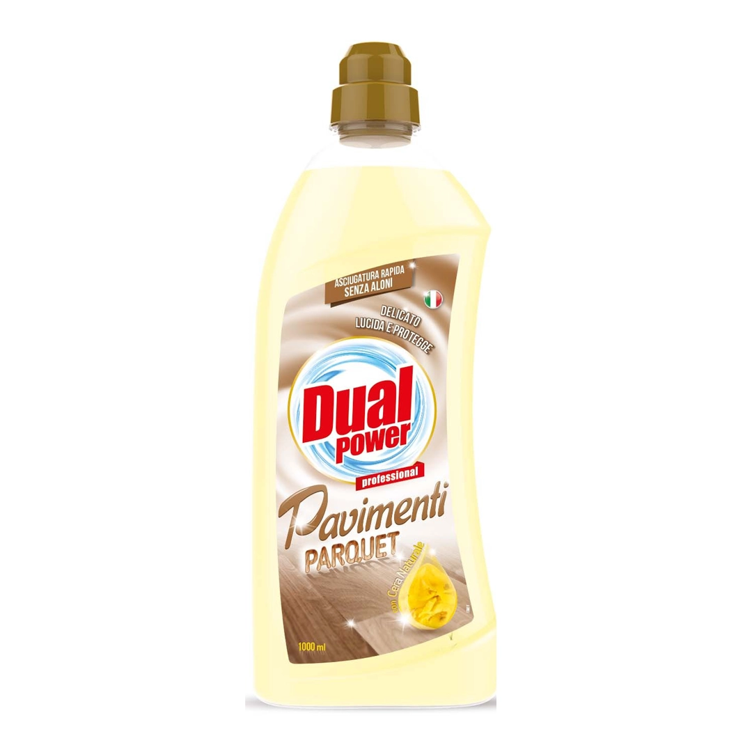 محلول پارکت شوی و سطح چوبی دوآل پاور Dual Power حجم 1000 میل - پاکینو