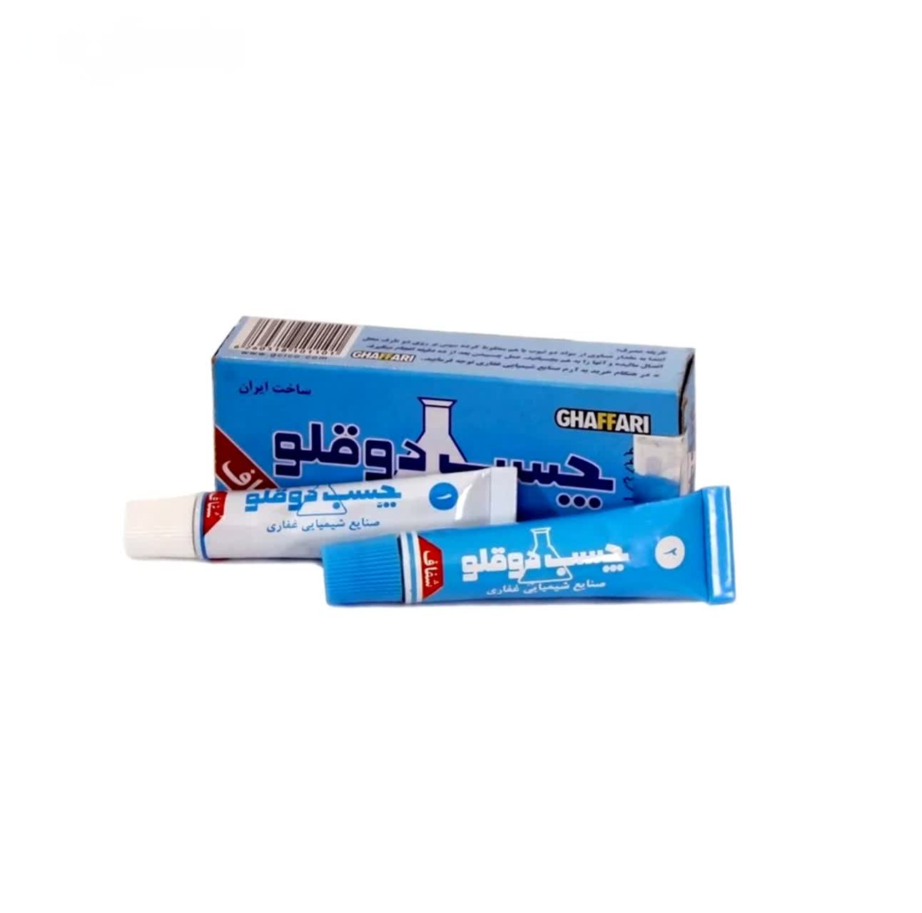چسب دوقلو شفاف غفاری — تصویر ۳