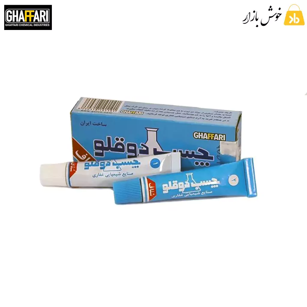 چسب دوقلو شفاف غفاری — تصویر ۶