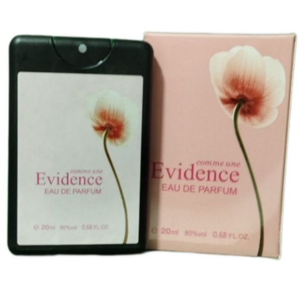 عطر جیبی زنانه اویدنس Evidence EAU DE PARFUM حجم 20 میل — تصویر ۲