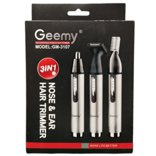 موزن گوش و بینی سه کاره جیمی مدل Geemy GM-3107