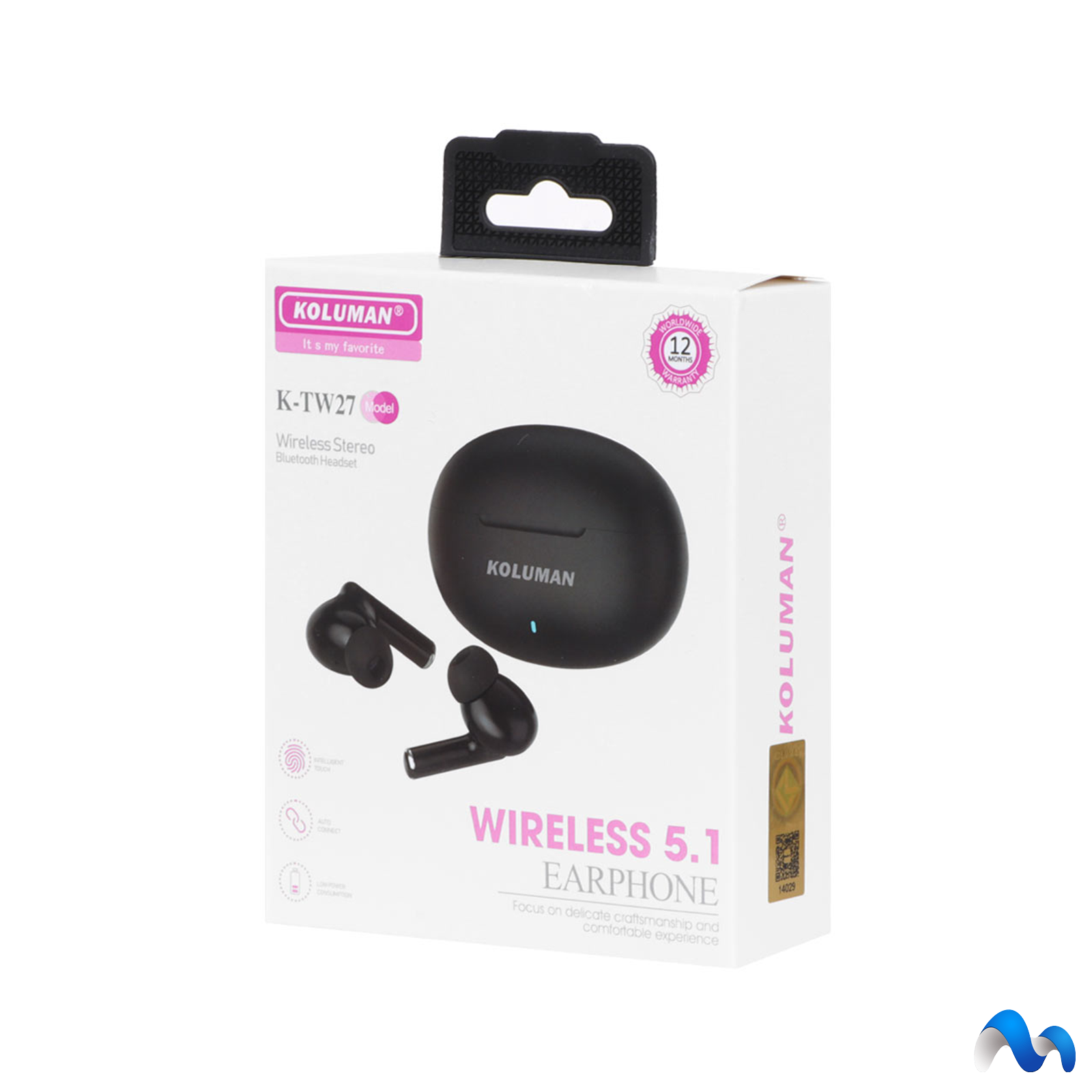هندزفری بلوتوثی کلومن مدل K-TW27 — تصویر ۶