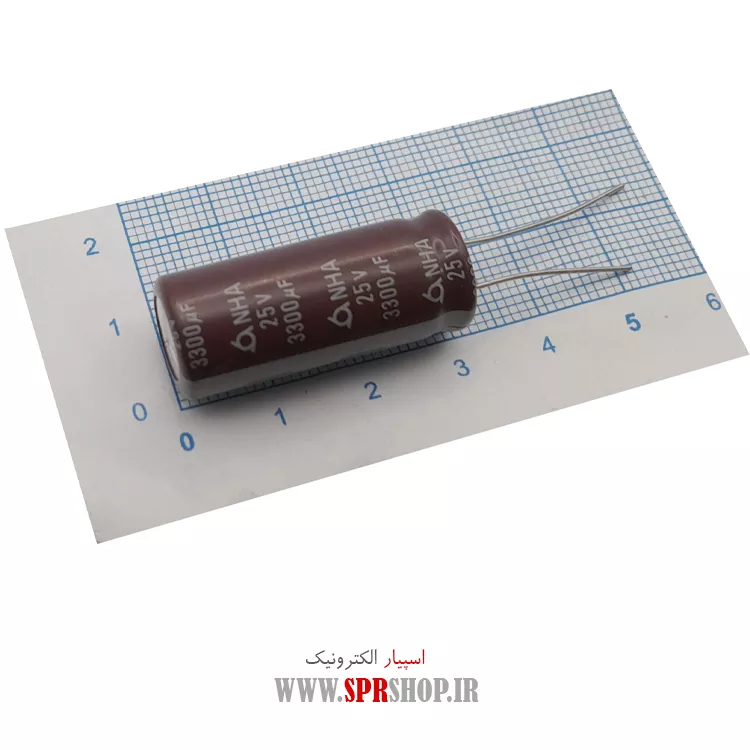 3300MF 25V ORG — تصویر ۲