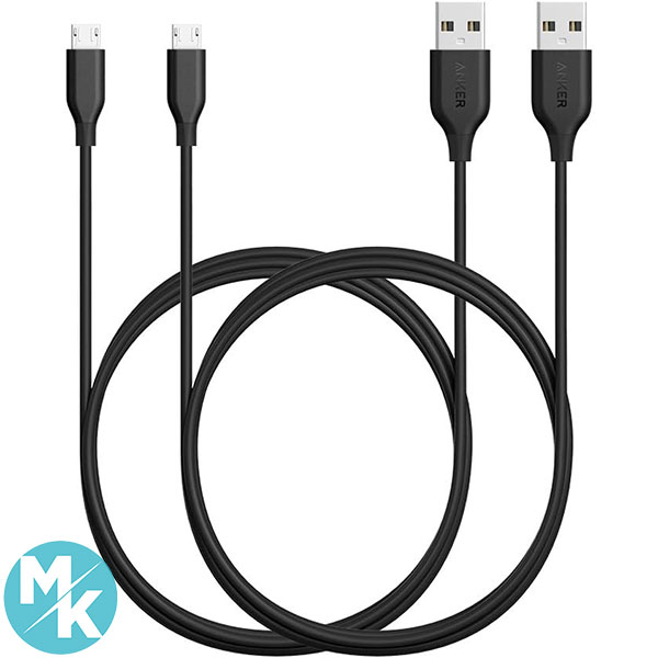 کابل Micro USB برند Anker مدل B8133 پک دو عددی اصلی