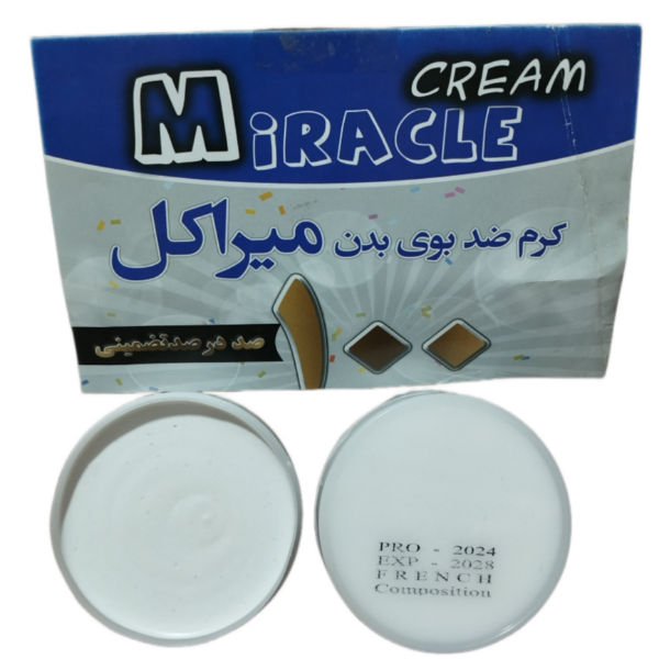 کرم ضد عرق و ضد بوی بدن میراکل ( کرم زیر بغل میراکل) MIracle حجم 30 میل اصلی — تصویر ۲
