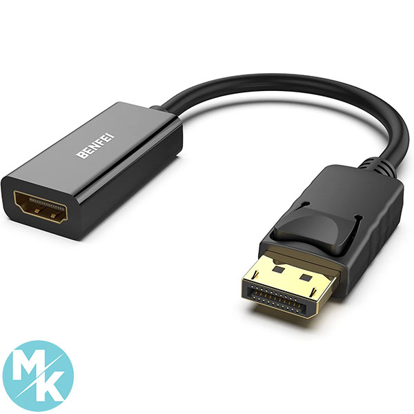 مبدل DisplayPort به HDMI برند BENFEI مدل 000095black