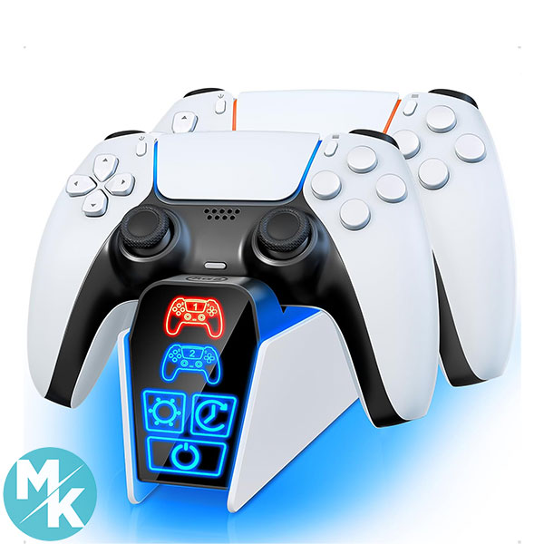 پایه شارژر دسته PS5 برند Fenolical مدل HW-P9001 — تصویر ۲