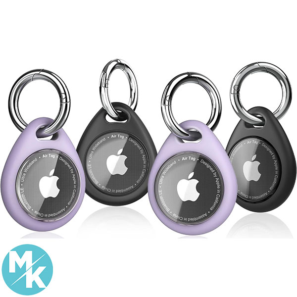 محافظ و کاور Apple AirTag برند Biuupa مدل 4 عددی