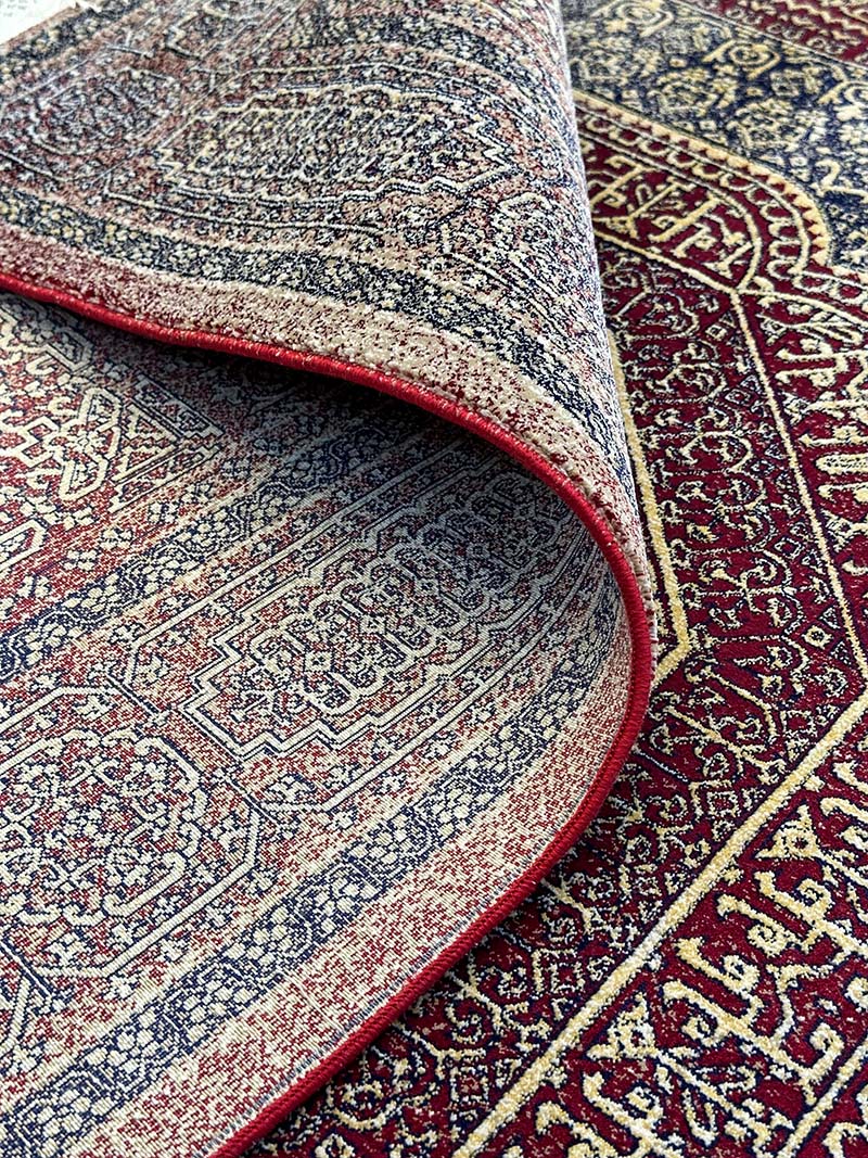 فرش ماشینی مدرن سیزان کاشان – کد رستا لاکی 12829 L — تصویر ۳