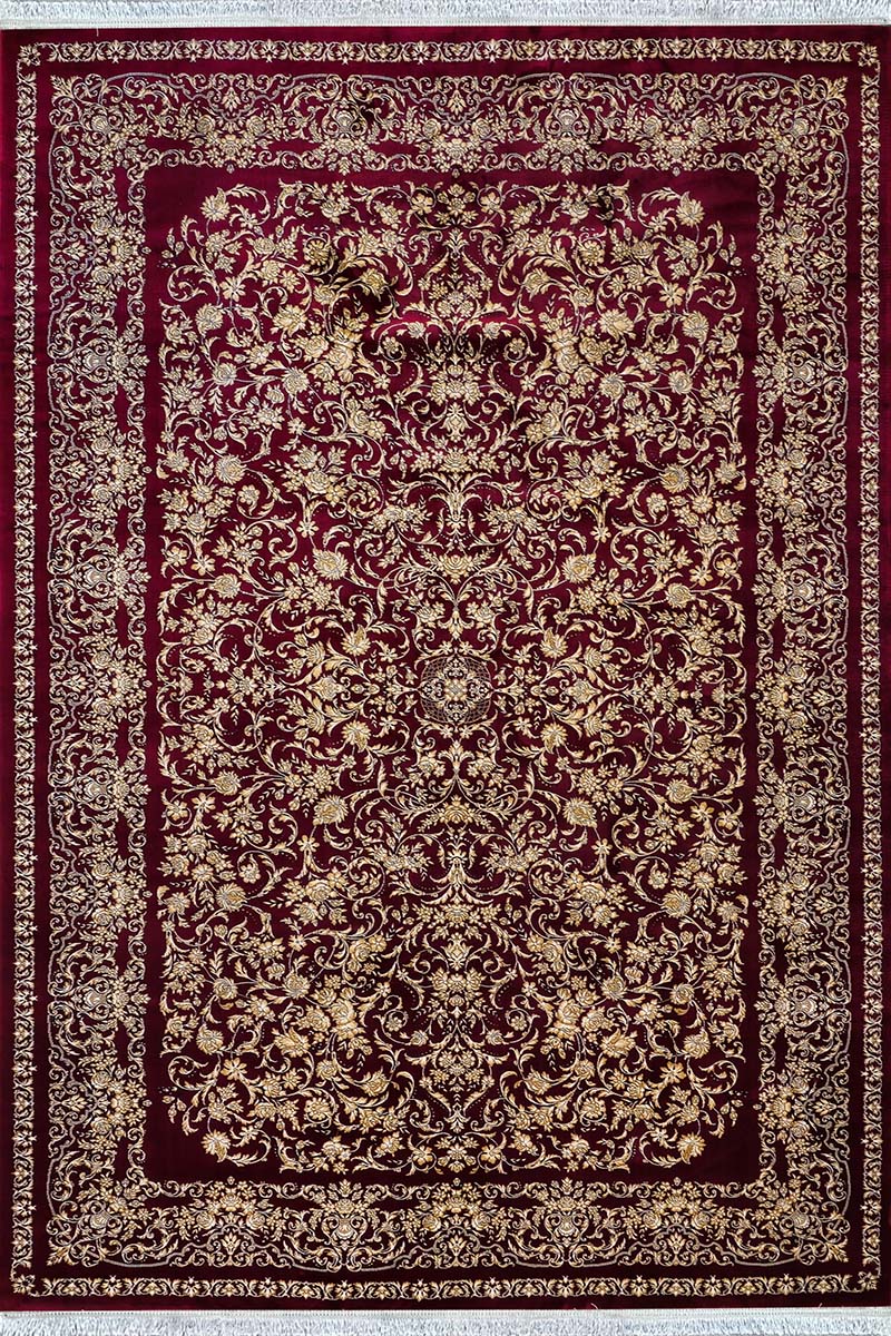فرش ماشینی مدرن سیزان کاشان – کد رستا لاکی 12827 l — تصویر ۲