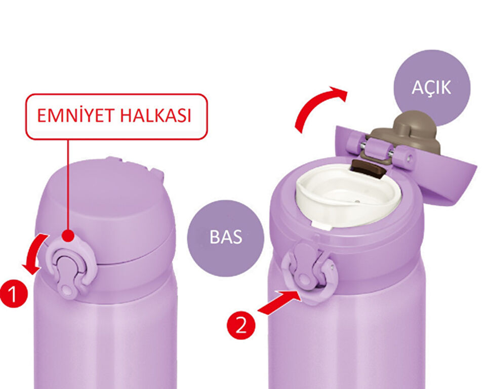 Thermos ULTRALIGHT MUG 0.50L LAVENDER Thermos — تصویر ۳