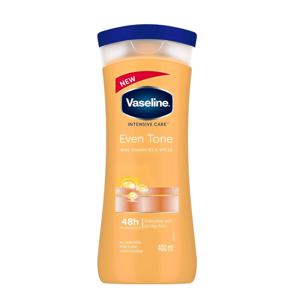 لوسیون بدن وازلین مدل vaseline intensive care Even Tone
