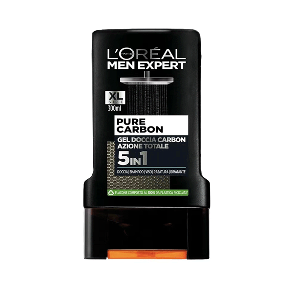 شامپو 5 کاره لورآل مدل پور کربن 5 در 1 L’Oreal Pure Carbon