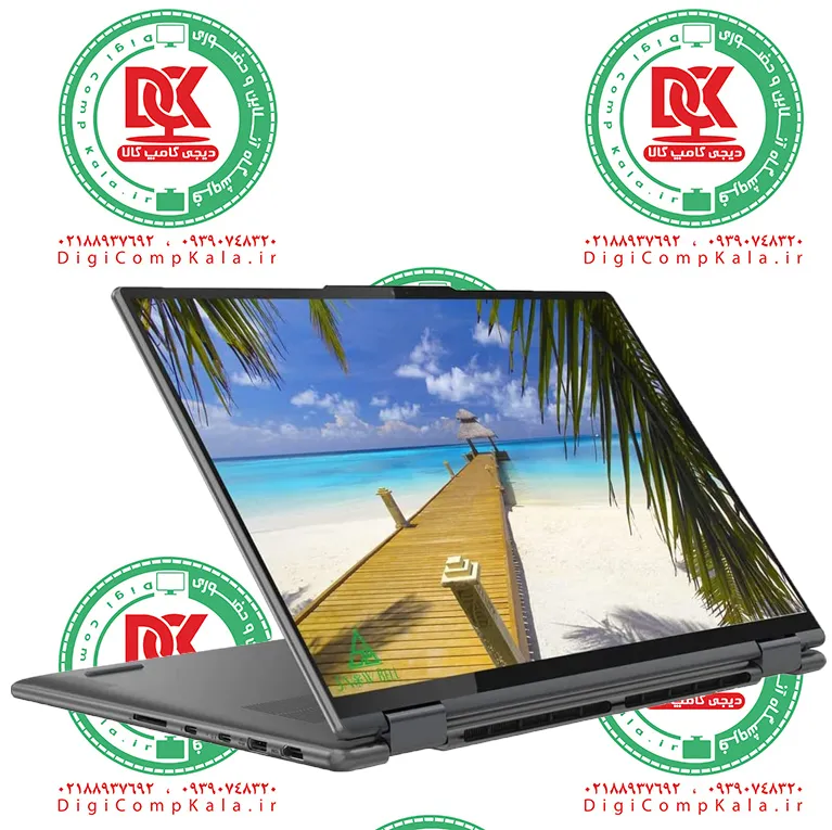 لپ تاپ 16 اینچ لمسی و 360 درجه لنوو یوگا Lenovo Yoga 7i 2-in-1 13th 16 Intel Core i5 1335u | i7 1355u DDR5 16GB WUXGA (1920* — تصویر ۳