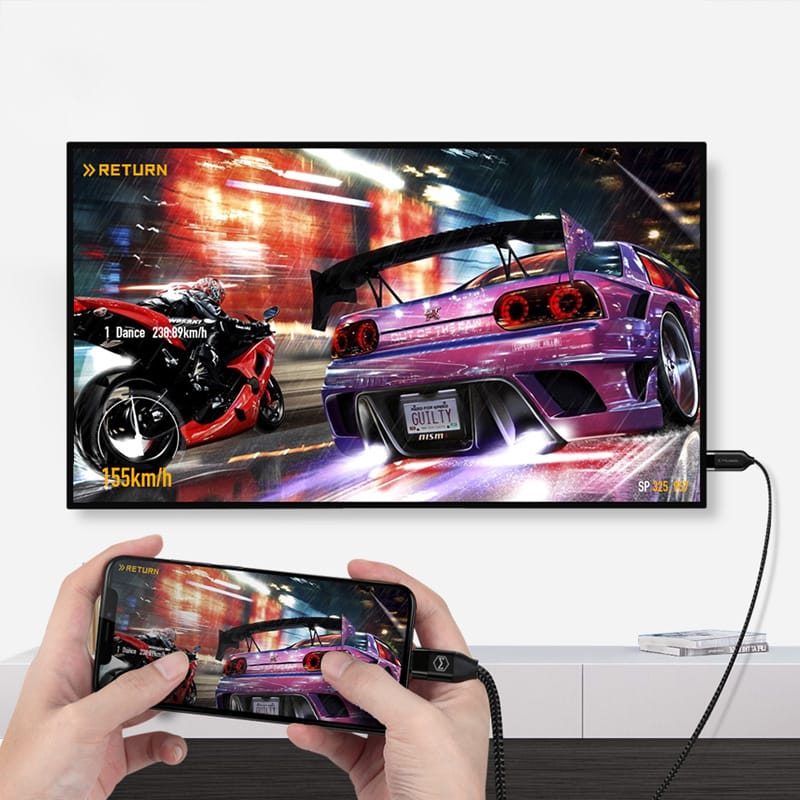 کابل تایپ سی به HDMI دو متری MHL مک دودو مدل Mcdodo 5880 - کیفیت 4K — تصویر ۶