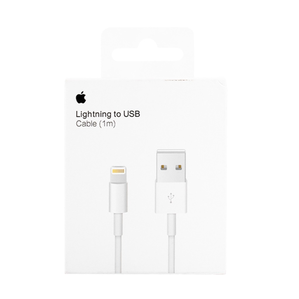 کابل تبدیل USB به لایتینگ اپل طول 1 متر سریال چین - شرکت بصیر رایانه نقش جهان