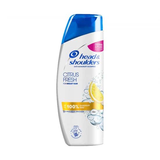 شامپو موهای چرب هد اند شولدرز head and shoulders مدل citrus fresh حجم 450 میل — تصویر ۲