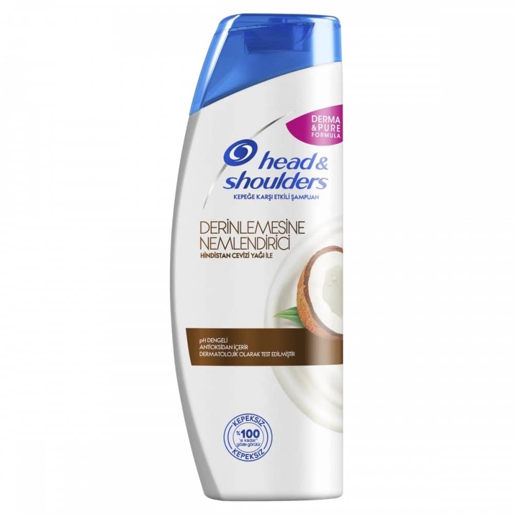 شامپو هد اند شولدرز Head and Shoulders مدل Nemlendrici شیر نارگیل حجم 350 میل — تصویر ۲