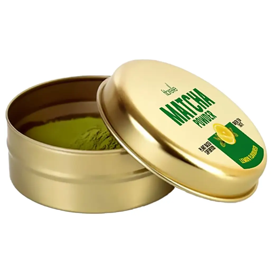 پودر ماچا فیبرله با طعم لیمو 25 گرمی Fibrelle Matcha Powder with Lemon — تصویر ۳