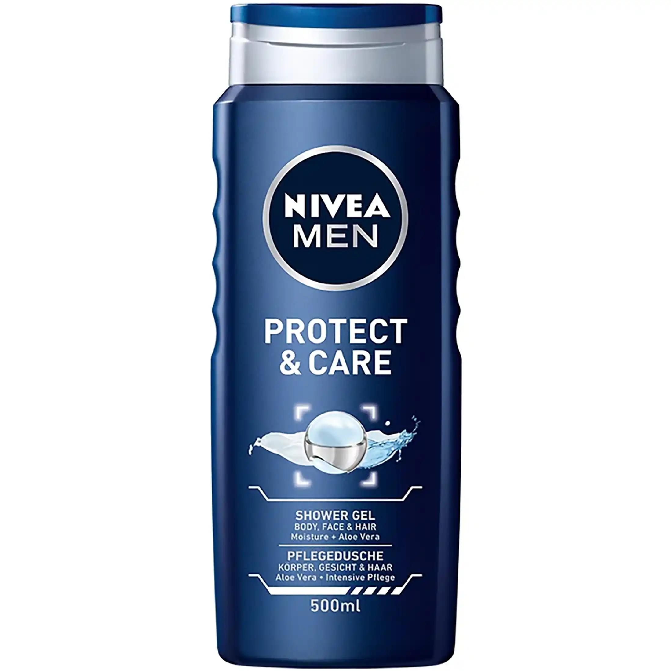 شامپو سر، صورت و بدن نیوآ آبرسان 3 در 1- 500میل Nivea Protect & Care