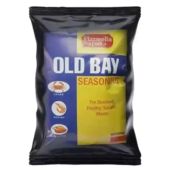 ادویه اولد بی پیزارلا پا مخصوص ماهی و میگو 500 گرمی Pizzarella Paa Old Bay Seasoning — تصویر ۲