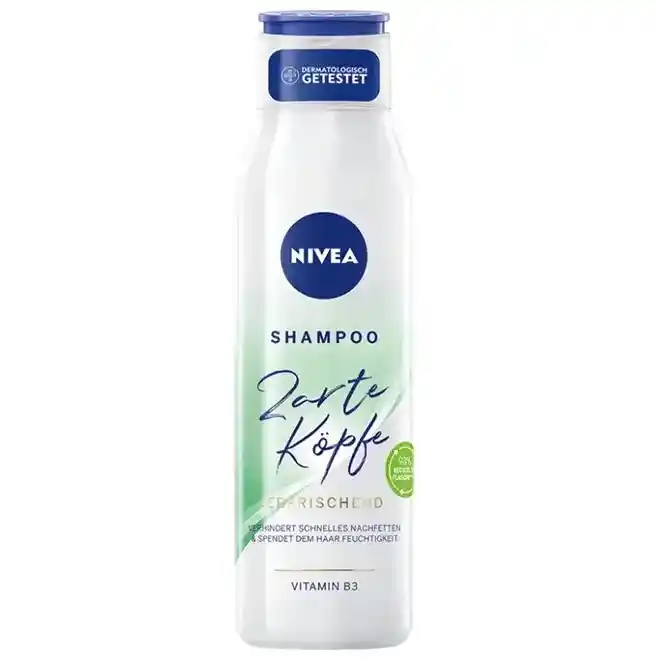 شامپو نیوآ مناسب موهای نازک حاوی ویتامین ب 3- 300 میل Shampoo Gentle Heads Refreshing with Vitamin B3 — تصویر ۲