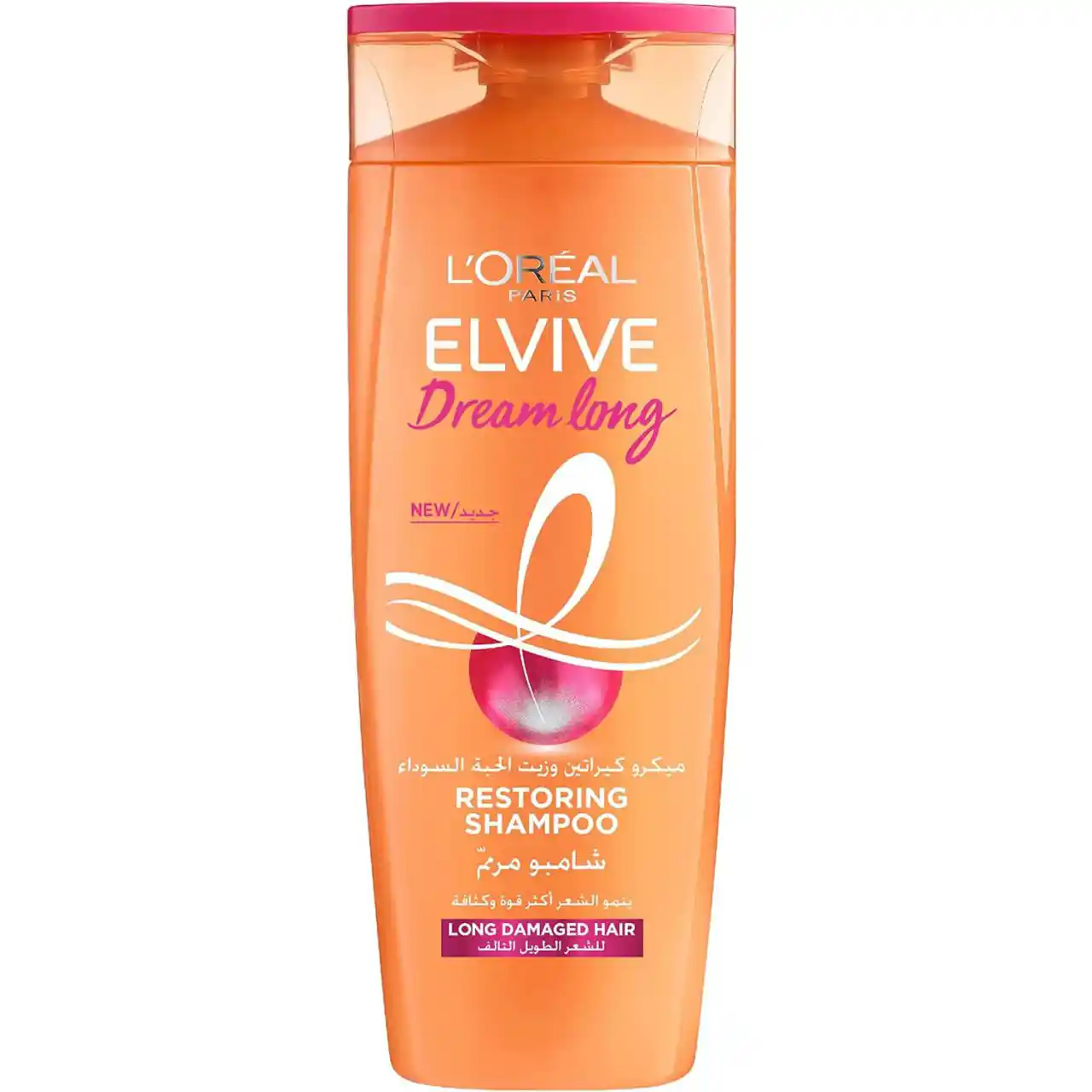 شامپو لورآل السیو دریم لانگ تقویت کننده موهای آسیب دیده 400 میل L’Oreal Elvive Dream Long Reinforcing Shampoo