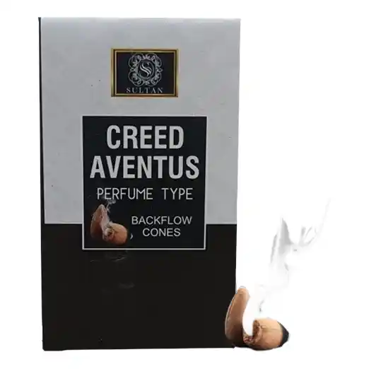 عود کرید اونتوس برند سلطان 50 گرمی Sultan Creed Aventus Backflow Cones