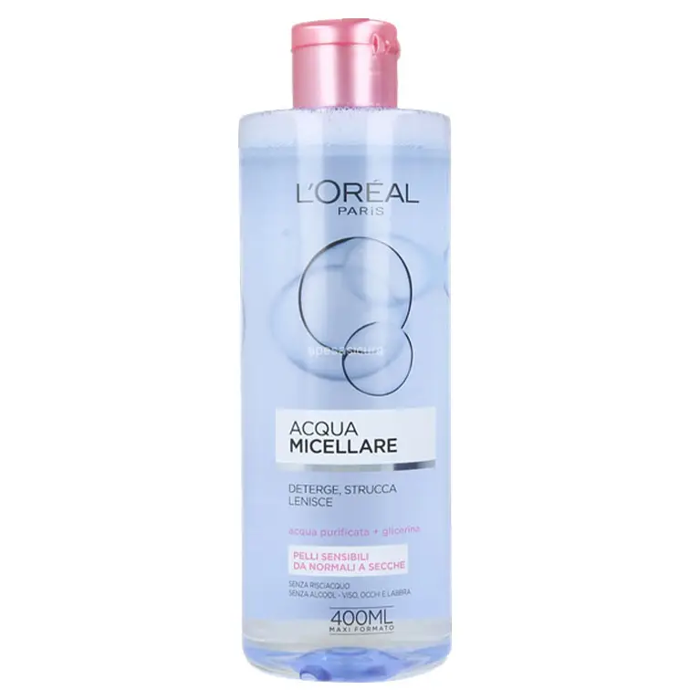 میسلار واتر لورال آکوا مخصوص پوست حساس 400 میل L’Oreal Paris Acqua Micellare Pelle Sensibile