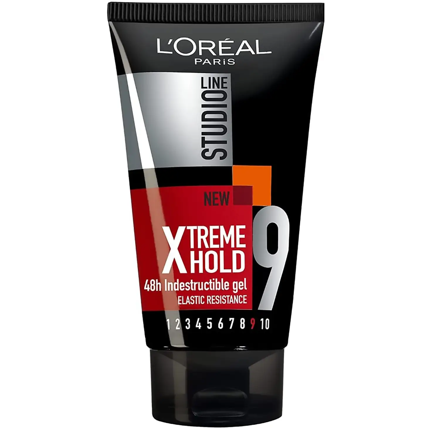 ژل مو تیوبی حالت دهنده موی شماره 9 لورآل (اکستریم هولد ) 48 ساعته 150میل L’oreal Line Extreme Hold Indestructable Gel