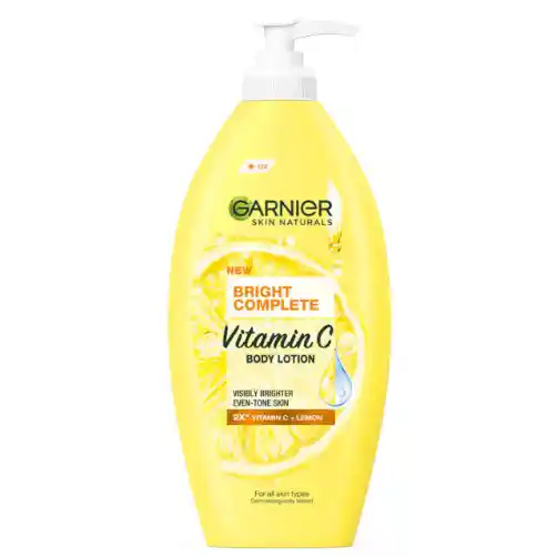 لوسیون بدن ویتامین سی گارنیه برایت کامپلیت 400 میل Garnier Bright Complete Vitamin C Body Serum