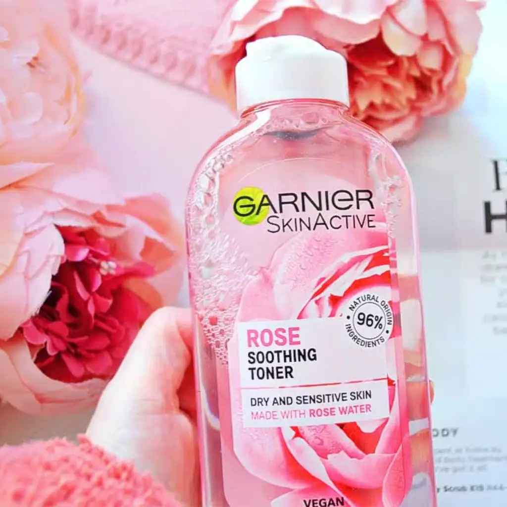 تونر گل رز گارنیر GARNIER ROSE SOOTHING TONER — تصویر ۴