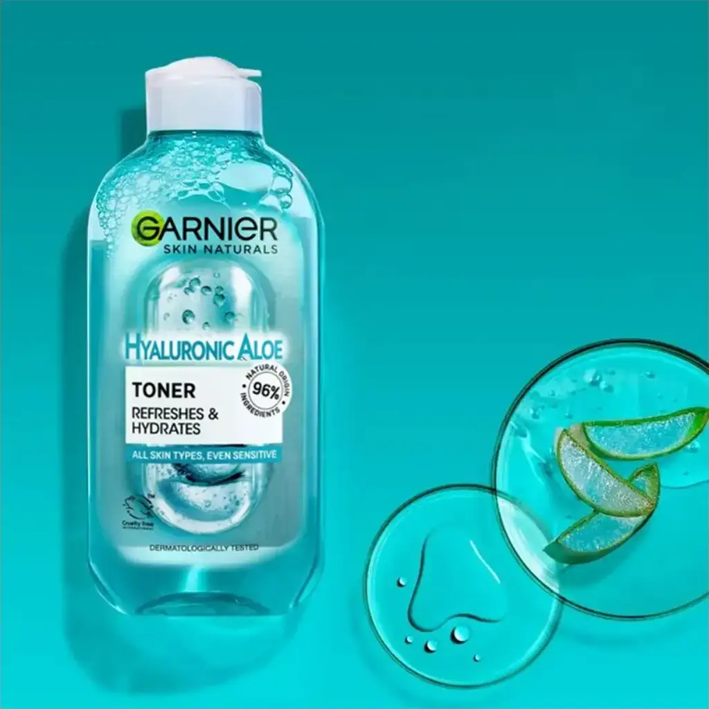 تونر هیالورونیک و آلوئه ورا گارنیر GARNIER Hyaluronic Aloe TONER — تصویر ۳