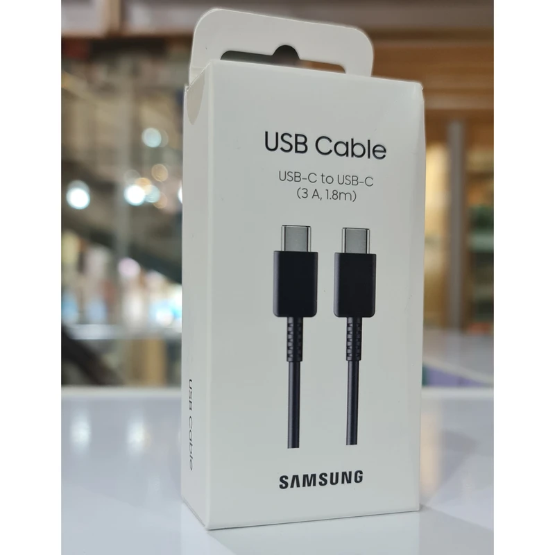 کابل USB-C به USB-C سامسونگ مدل 1/8 متری — تصویر ۴