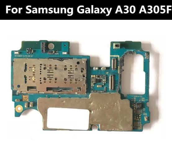 برد سامسونگ Samsung A30 به همراه کارتن و ریجستری